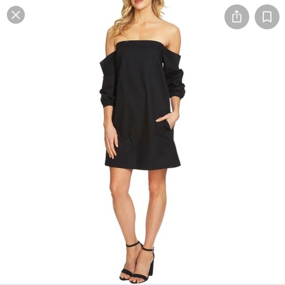 1. State Dresses & Skirts - 1. State strapless dress w/sleeves